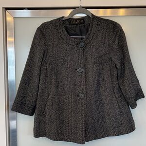 L.A.M.B. Charcoal Pea Coat